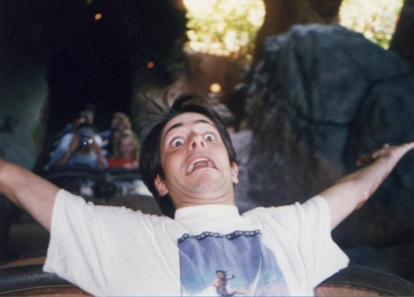 Bill's about to get wet