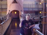 Kristen & iPod at Animal Kingdom Lodge