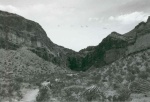 The canyon leading to the Burro Mesa Pour-off
