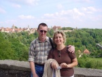 Detlef & Beate as we tour Rothenburg